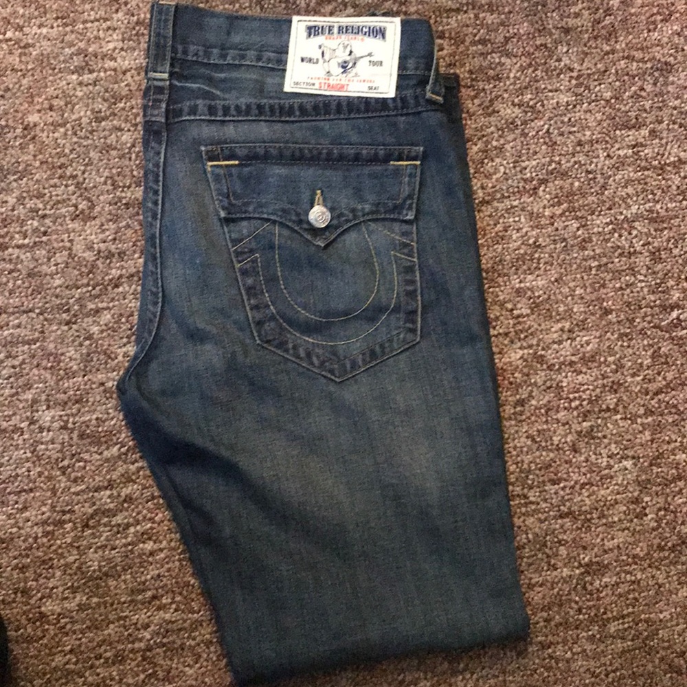 TRU RELIGION JEANS SIZE 38 Straight